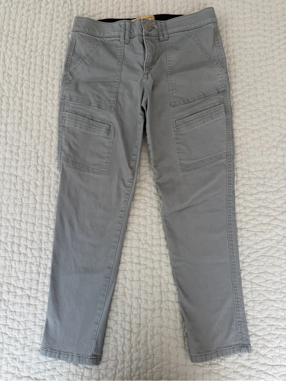 Democracy Gray Utility Pocket Pants